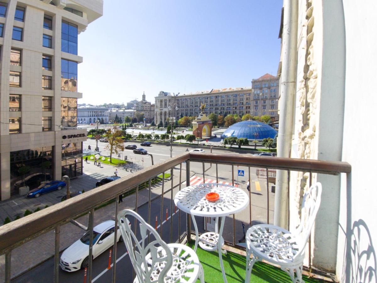קייב Home-Hotel Apartments On Maidan Nezalezhnosti Square מראה חיצוני תמונה